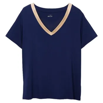 

V-neck Women Pajamas Set Sleepwear Nightwear 2pcs Short Sleeve&shorts Home Clothing Sexy Summer New Sleep Suit Homewear