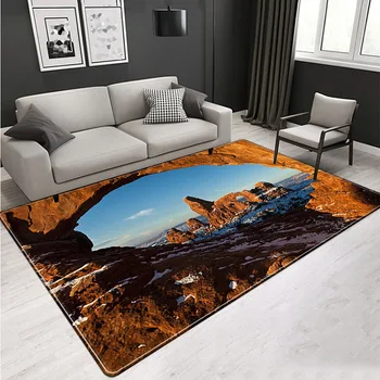 

Nordic 3D Printed Large Carpets Mat Soft Flannel Area Rugs Anti-slip Rug for Living Room Home Decor