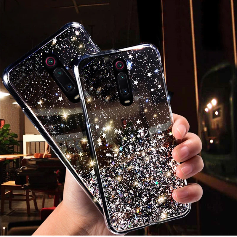 Роскошный блестящий Звездный чехол для Samsung Galaxy S20 Ultra Plus S10 Lite S10E A91 A81 A71 A51 A8 A6 A7 A9 2018