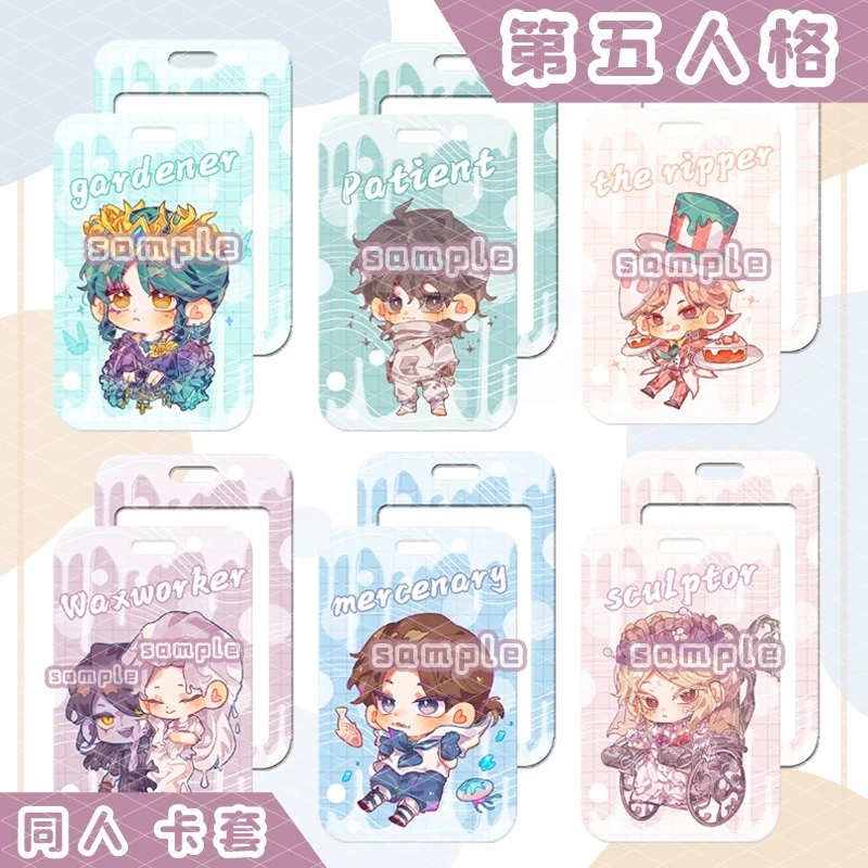 アニメゲームid Vxieレズビアンカワイイコスプレエンチャントのアクリルカードケース学生銀行カードホルダーキーホルダーペンダントギフト Anime Costumes Aliexpress