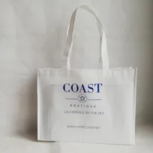 2000 шт./лот 30Hx40x10cm Заказная Экологичная многоразовая Нетканая сумка для покупок с логотипом для выставки, сумка через плечо