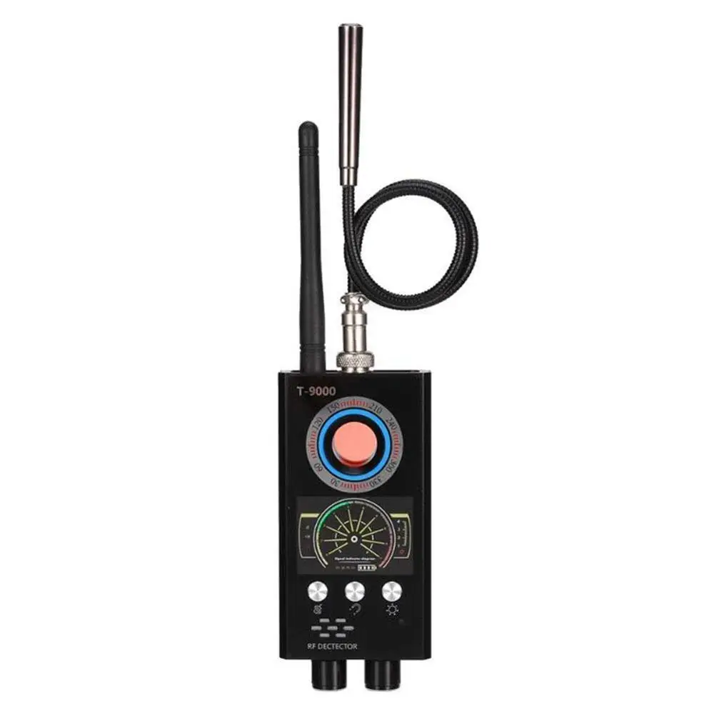 

Spy Wiretap Bug Mini Hidden Camera Detector Full Range Cell Phone GPS GSM RF Sound Signal Spy Devices Detector