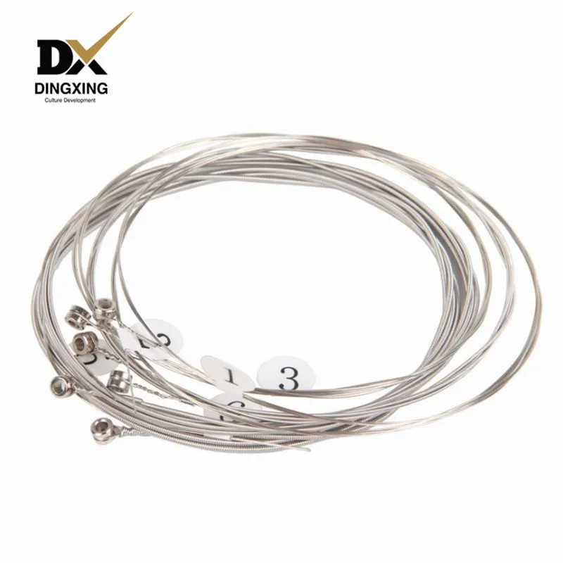 

wholesale Electric guitar strings set 009 010 Custom musical Stringed instruments guitar parts & accessories oem china guitarras