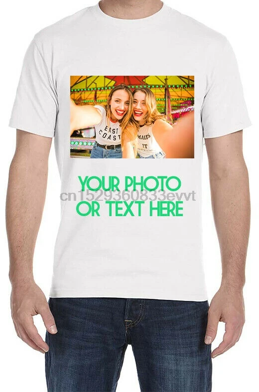 sHIP THE SAME DAY! Custom Made Personalized T-Shirts Photos on a shirt-CLEARANCE |