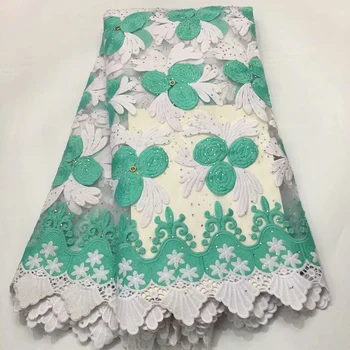 

African cord lace fabric embroidered milk silk Swiss voile chemical french net lace high quality bridal Nigerian tulle mesh lace