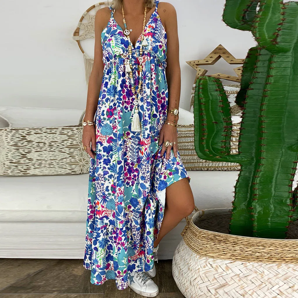 ankle length maxi dress