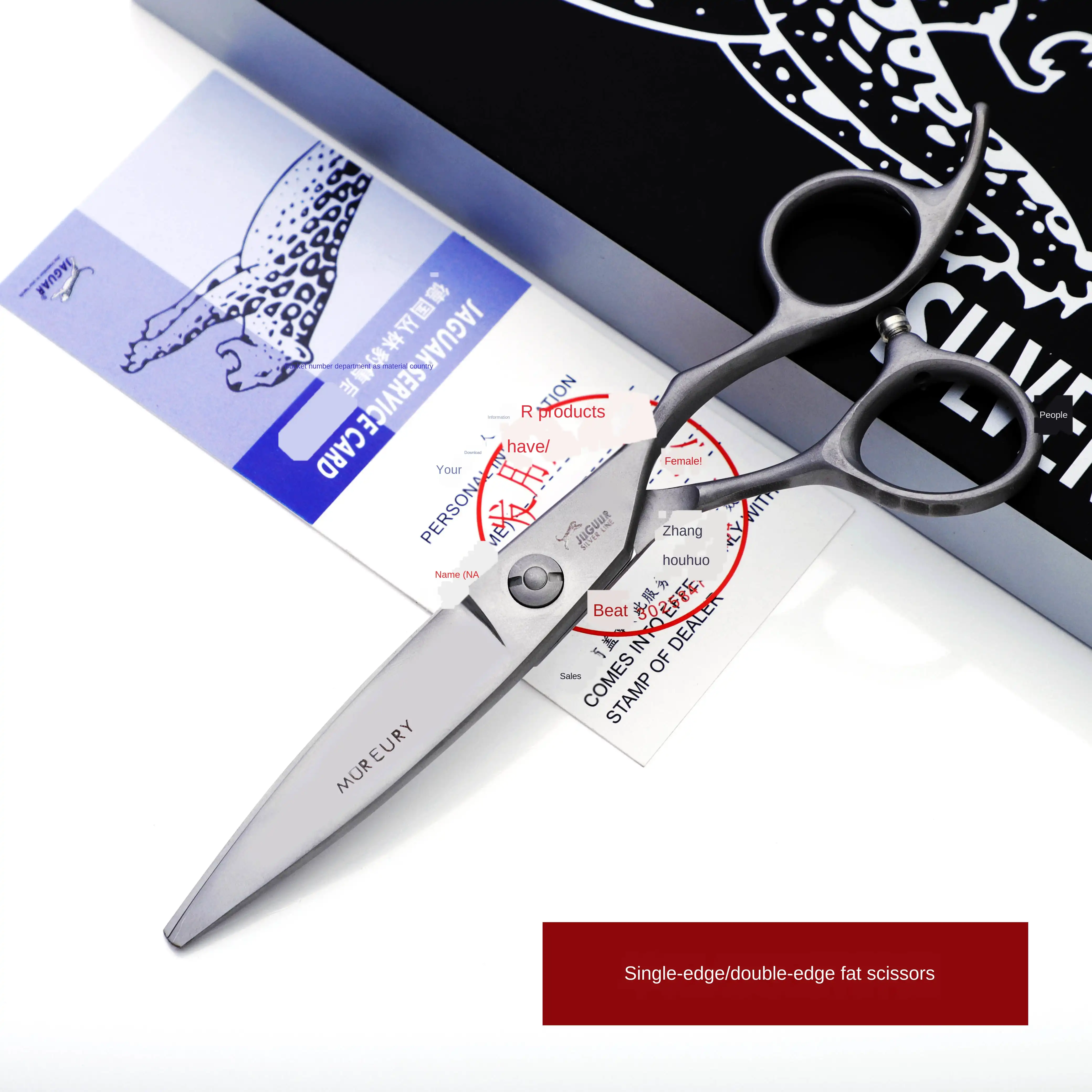 self hair cutting scissors