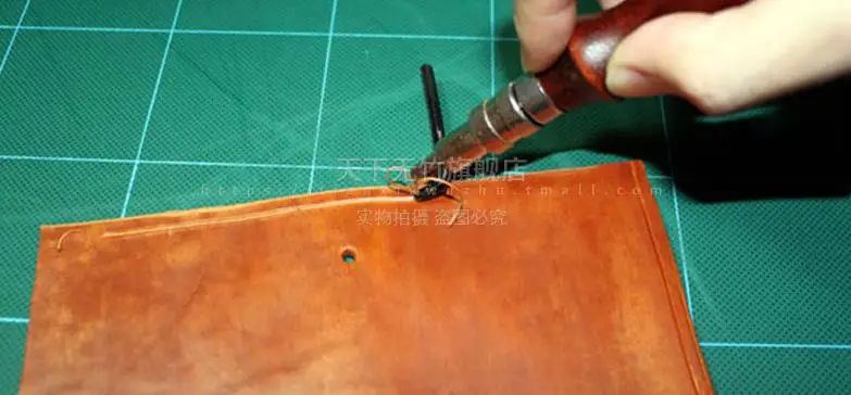 DIY кожа ручной работы искусство растительного дубления кожа Резьба Отделка scriber алюминиевая ручка многофункциональный копания