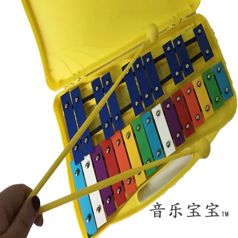 

Orff Instruments CHILDREN'S Percussion Instrument Parent And Child Teaching Aids Intelligence Instrument 25 Sound Aluminum Piano