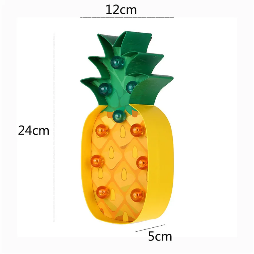 New Party LED Fruit And Plant Shape Modeling Lamp Night Light 1PC Christmas Party Bedroom Decor Night Light 1008#30