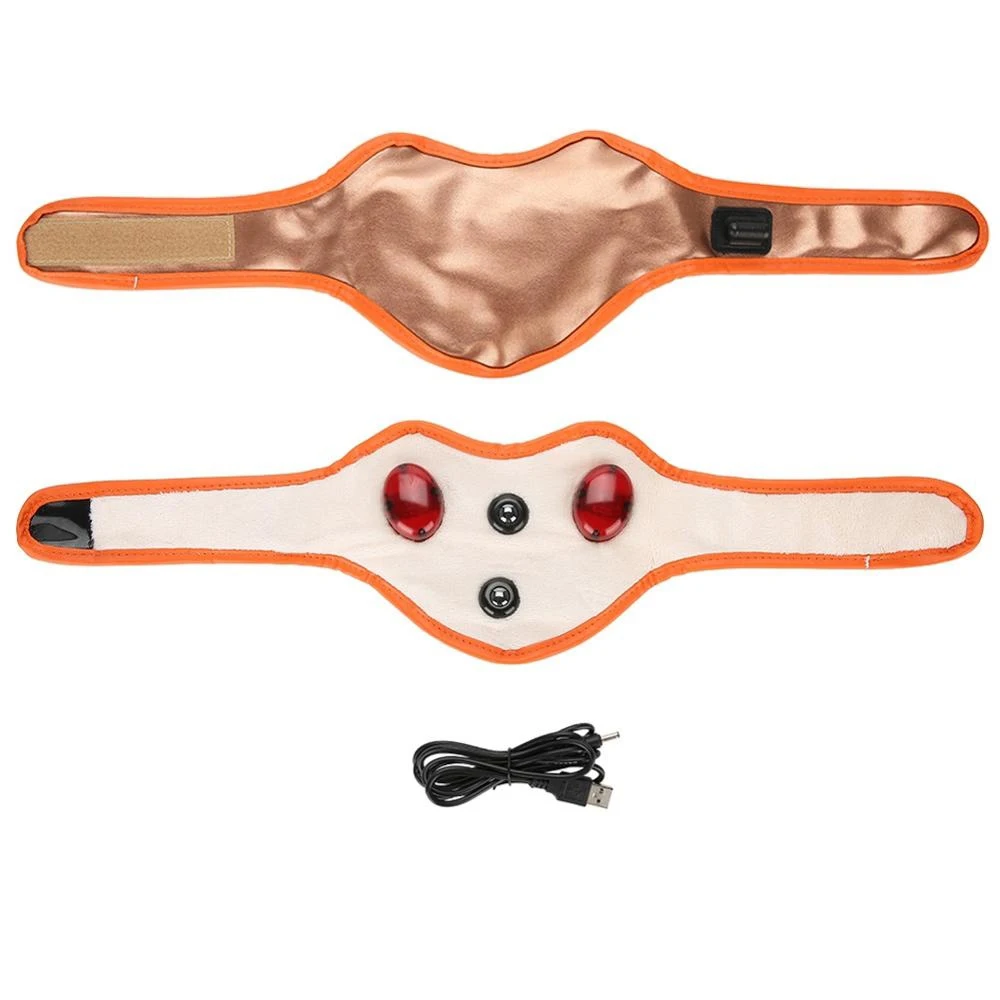 USB Electric Cervical Spine Belt Heating Infrared Vibrations Magnetic Therapy Shoulder Massage Relieve Neck Mains | Красота и
