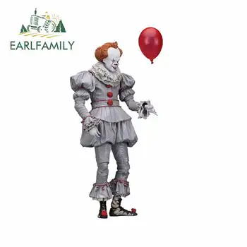

EARLFAMILY 13cm For Clown Returning To The Night Creative Sticker Vinyl Car Stickers Custom Printing Car Accessories Decoration