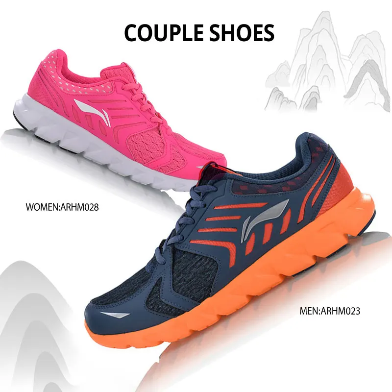 Li-Ning Для мужчин Arc Ele Для мужчин t кроссовки светильник Вес внутри спортивные дышащие сетчатые женские кроссовки с верхом из ARHM023 SJAS17