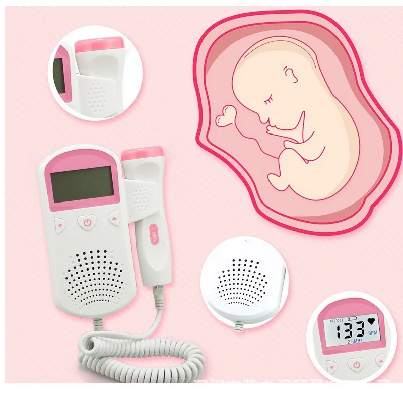 Doppler-Baby-Heart-Rate-Monitor-Pocket-Doppler-2-5MHz-Ultrasound-Baby-Heartbeat-Detector-Home-Pregnant-Fetal