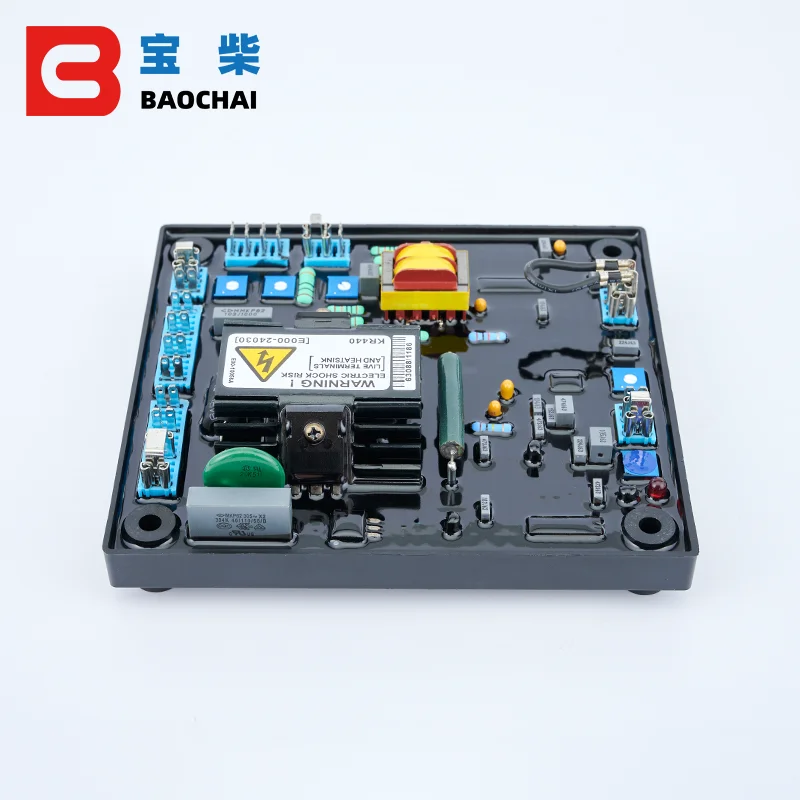 KRS440 трехфазный avr регулятор напряжения генератора для бесщеточного генератора