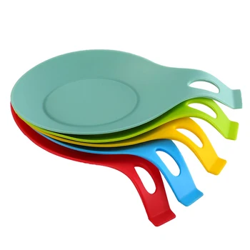 

Silicone Spoon Mat Spoon Spoon Mat Food Grade High Temperature Tableware Spoon Mat Silicone Mat Silicone Insulation Mat