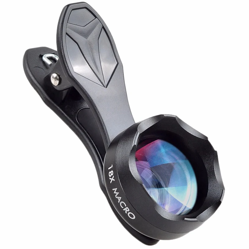 

ABKT-Apexel Professional Photography Macro Lens Hd 18X Macro Mobile Phone Lens For Iphone 6 7 Xiaomi Android Ios Smartphone Hd18