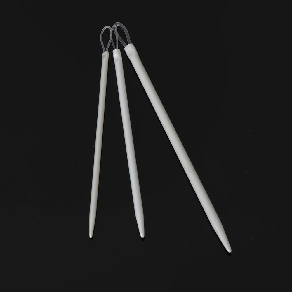 Description Picture 6 of item3Pcs/set Big Eye Nylon Wire Knitting Needles Yarn Sewing Needles Apparel Sewing & Fabric Home Art Craft Wool Thick Knitter