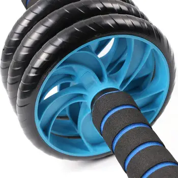 

Muscle Belly Roller Durable Black Green Three Rounds Sucker Sports Fitness Device Home Motion Outdoors Gym Dance