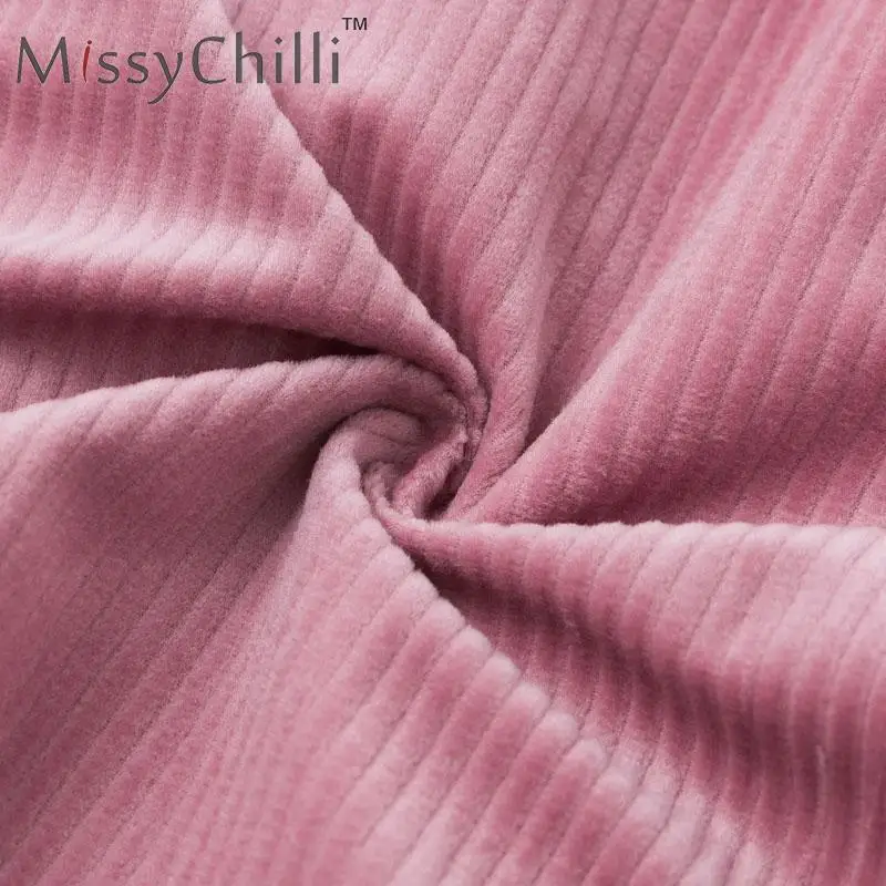 MissyChilli розовая Вельветовая рукав летучая мышь Повседневный пальто женский пояс Уличная Сексуальная короткая куртка зима осень элегантное теплое пальто
