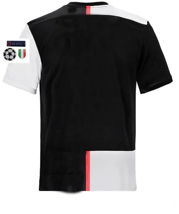 Лидер продаж juve patch Футбольная Футболка DE LIGT Ronaldo home Out 3RD для взрослых, тренировочные ювентусы, футбольная рубашка, размер S-2XL - Цвет: shirt