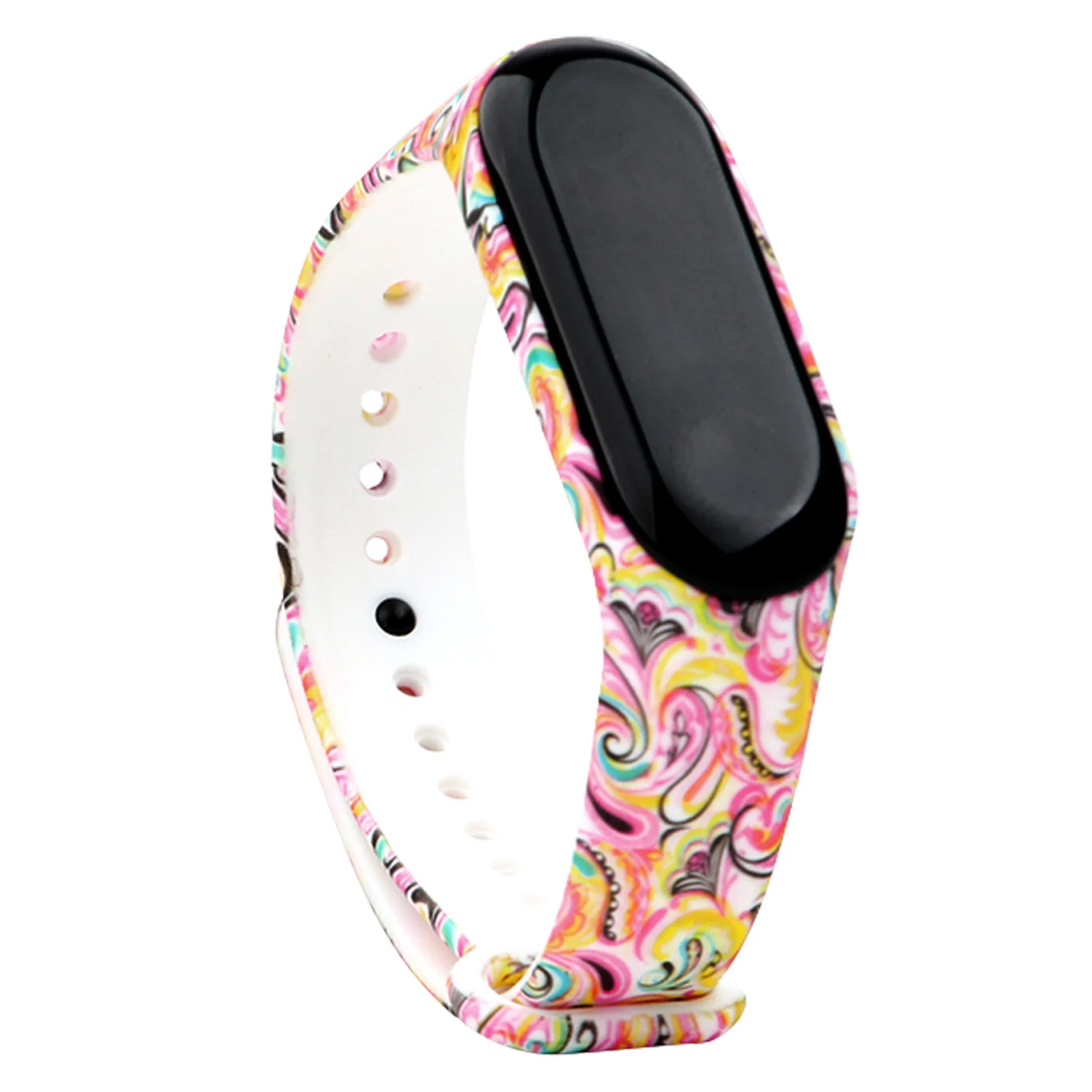 Gosear ТПУ Печатный сменный Браслет ремешок для часов Смарт браслет Xiaomi Xiami Xiao Mi Band 3 4