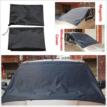 

190T Waterproof Car Magnet Windshield Sun Shield Snow Ice Frost Freeze Protector Brand New And High Quality