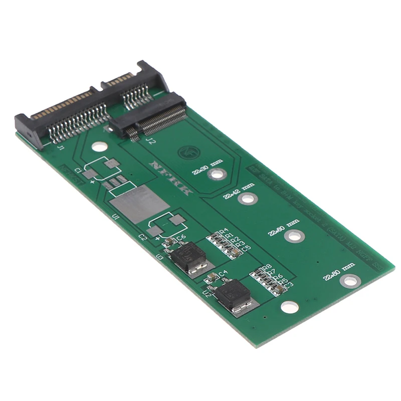 B 키 M.2card ngff ( m2) ssd-2.5 &sata 어댑터 ssd sata3 변환 카드