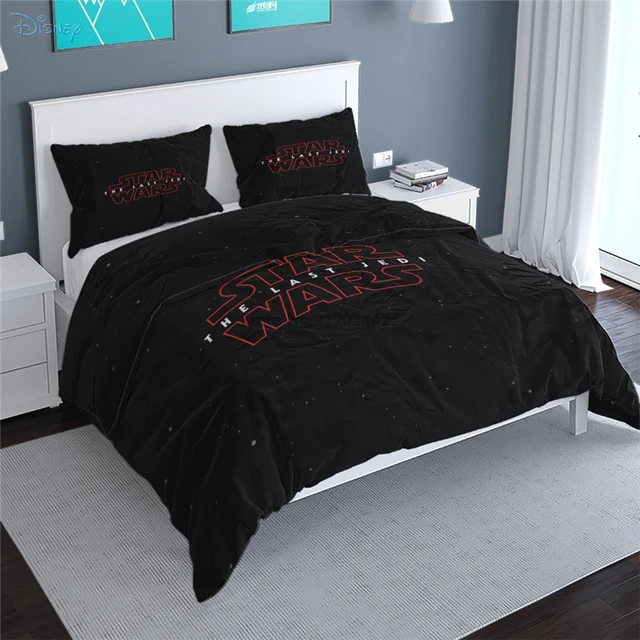 Star Wars Double Duvet Cover Set | Queen Size Bedding Set Star Wars - Black  Pattern - Aliexpress
