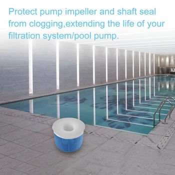 

12pcs/Pack Pool Skimmer Socks Filter Replacement Savers For Basket Swimming Pool