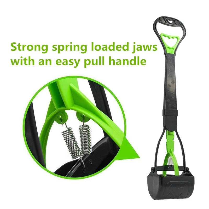Большой Pooper Scooper для собак-длинная ручка для собак Poop Scooper-для домашних животных, для уборки, для уборки, без запаха
