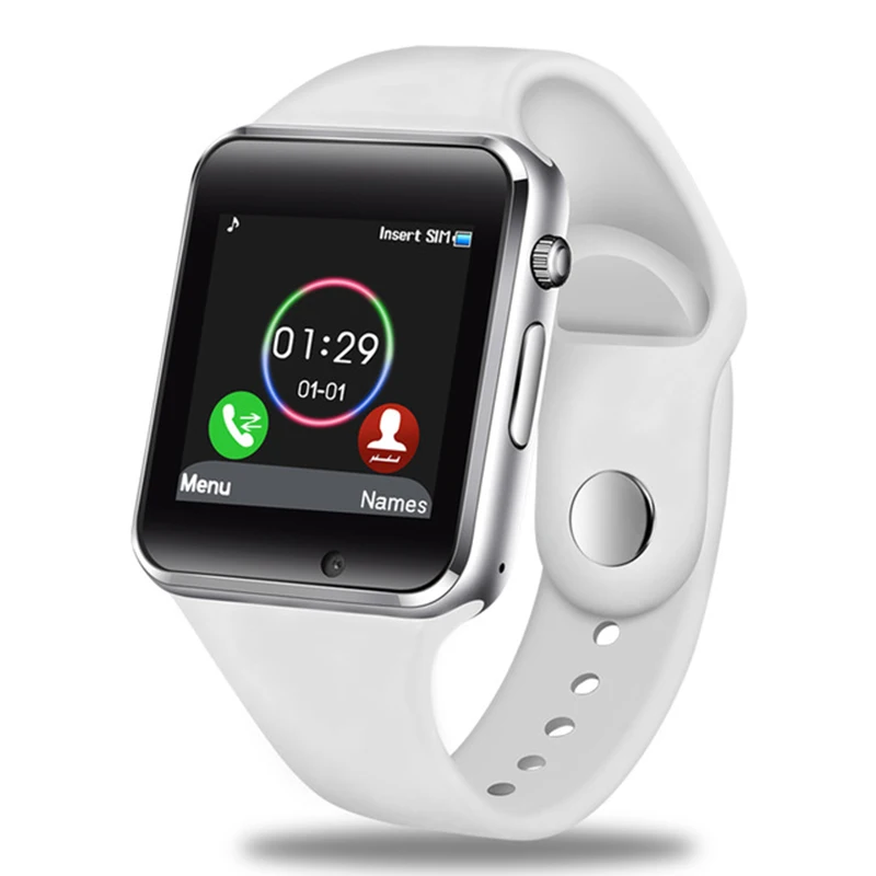 Новые смарт-часы Z6, Sim карта, фитнес, Bluetooth, IOS, Android, часы, телефон, часы, камера, музыкальный плеер, умные часы, PK GT08 DZ09 Q18 Y1 - Цвет: White