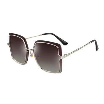 

2020 Beand Design Personality Women Sunglasses High Quality Square Oversize Resin Material Lenses 6327 UV400 Protection Eyewear