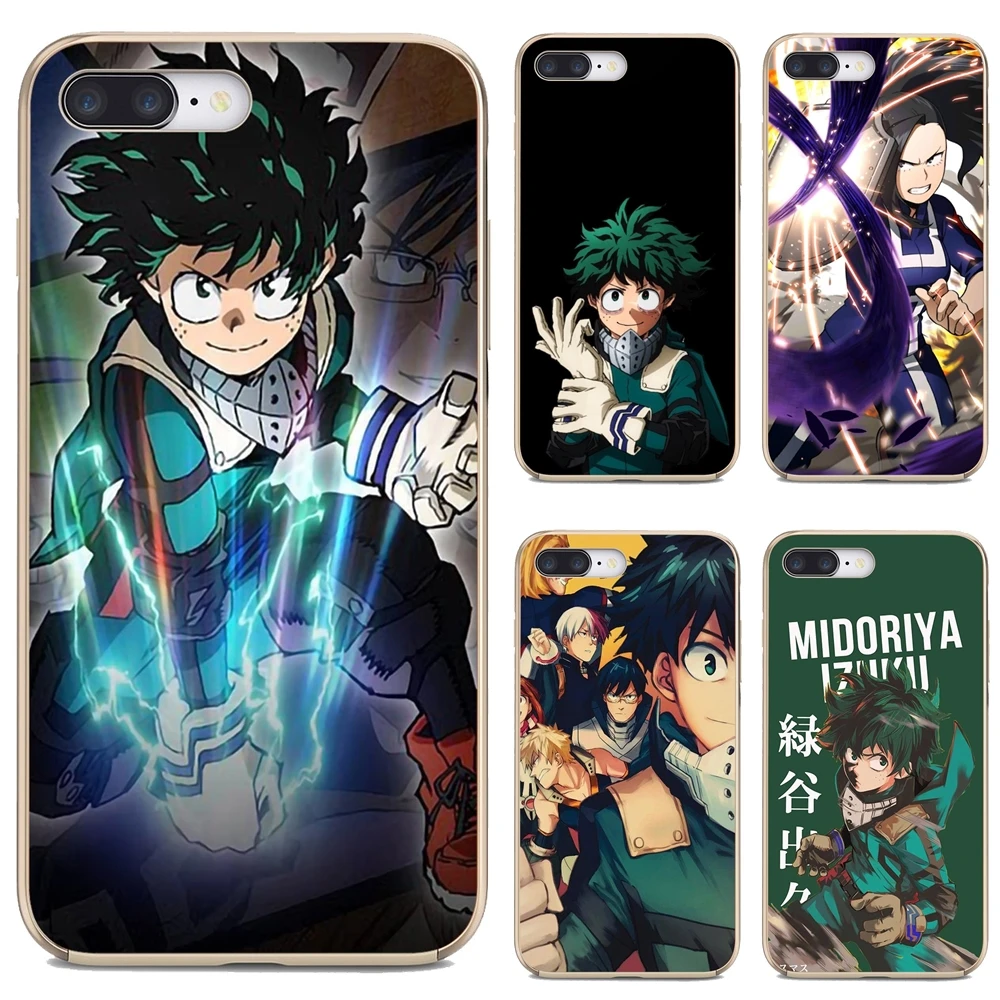Чехол для телефона Huawei Mate 20 30 40 7 8 9 10 Lite Pro P Smart 2018 2019 Plus G7 G8 Deku-Izuku-Midoriya-My-Hero-World |