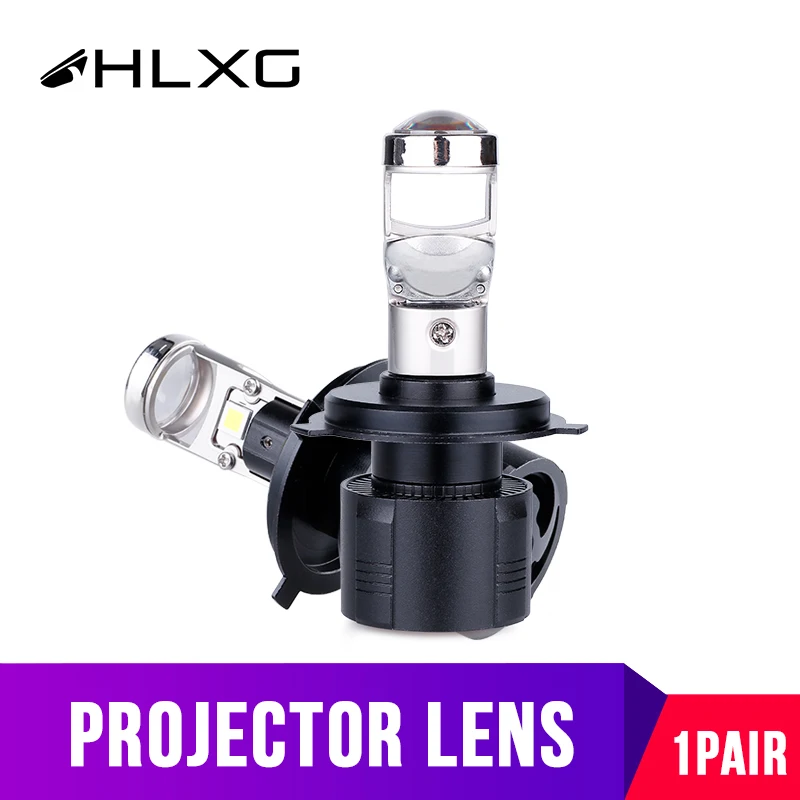 Super Bright 56W H7 Led H4 Projector Lens Car Headlight Bulbs H11 H8