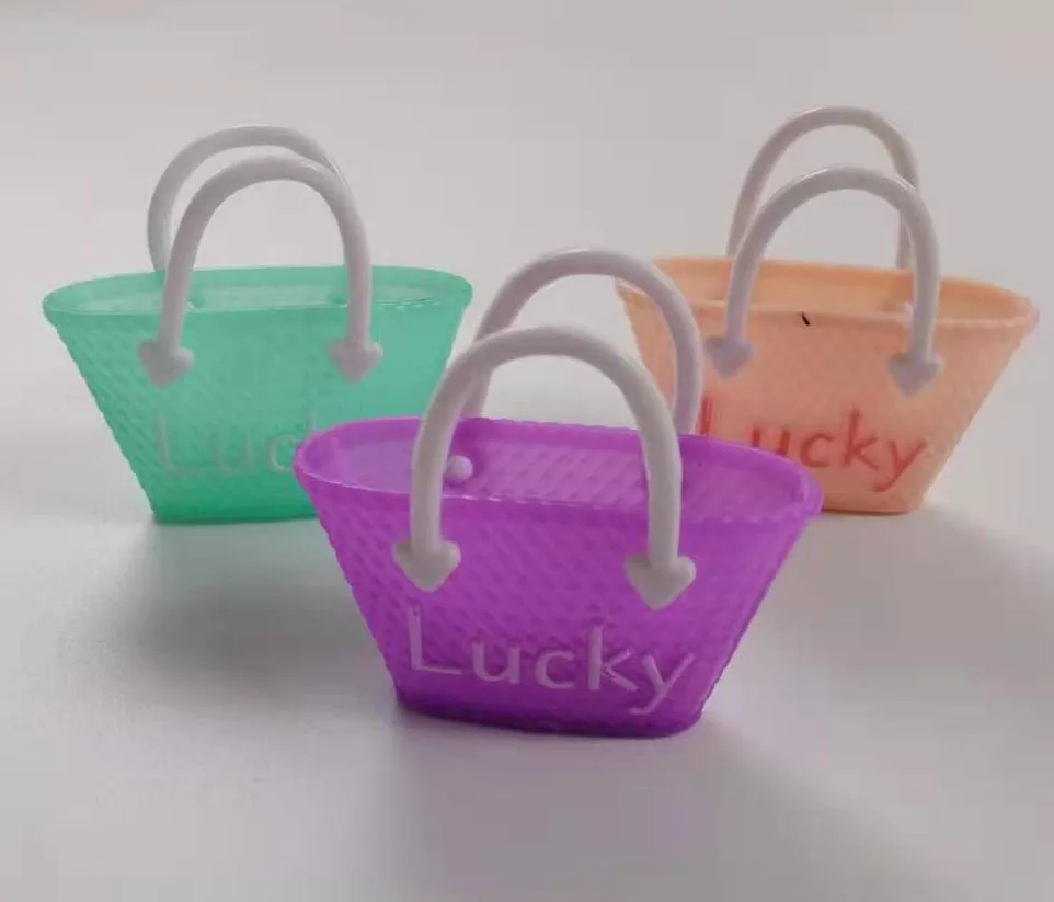 

Beilinda Toys пластиковые игрушки ТКАННАЯ сумка для покупок Bag для 1/6 куклы 3 цвета в наличии 3 шт. в одной партии