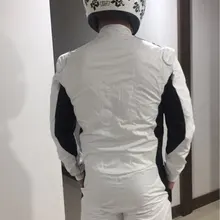 Высокое качество гоночный автомобиль комбинезон костюм автомобиль Гонки внедорожник одежда для езды ветрозащитный дышащий полиэстер не пожаробезопасный