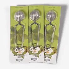 Чайный шар с ручкой из нержавеющей стали, фильтр для чая, Прямая поставка