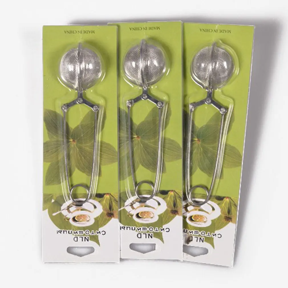 

Stainless Steel Chain Handle Tea Ball Tea Filter Dropshipping