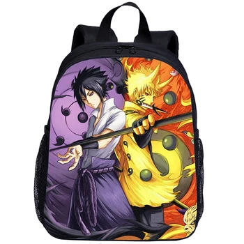 

Anime Naruto Printing Cartoon Children Backpack School Bag Student Shoulder Bags Kids Toddler Book Satchel Purse Boys Wholesale