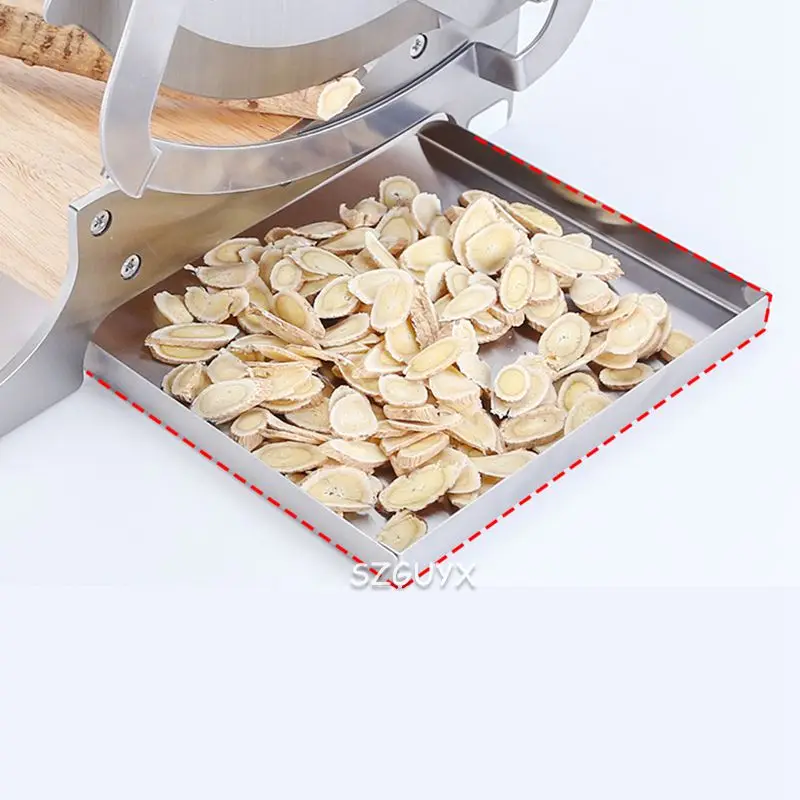 Slicer Ginseng Slicing Machine Maca Cutting Machine Ganoderma Antler Cutter Machine Chinese Herbal Medicine Sanqi Hay Cutter 5