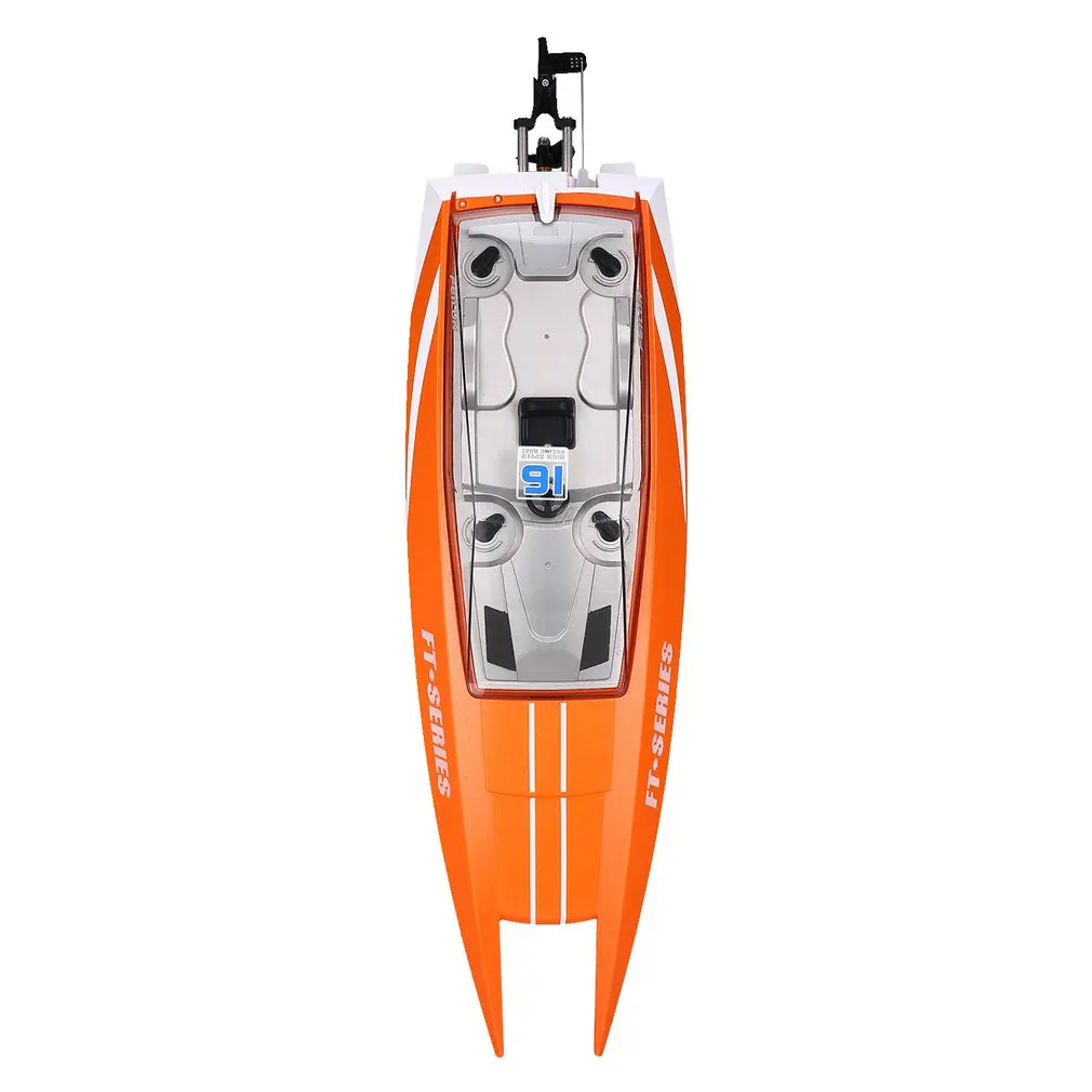 Feilun FT016 радиоуправляемая лодка 30 км/ч высокоскоростная гоночная лодка на дистанционном управлении скорость водяного охлаждения лодка электрическая игрушка Xams подарок для ребенка
