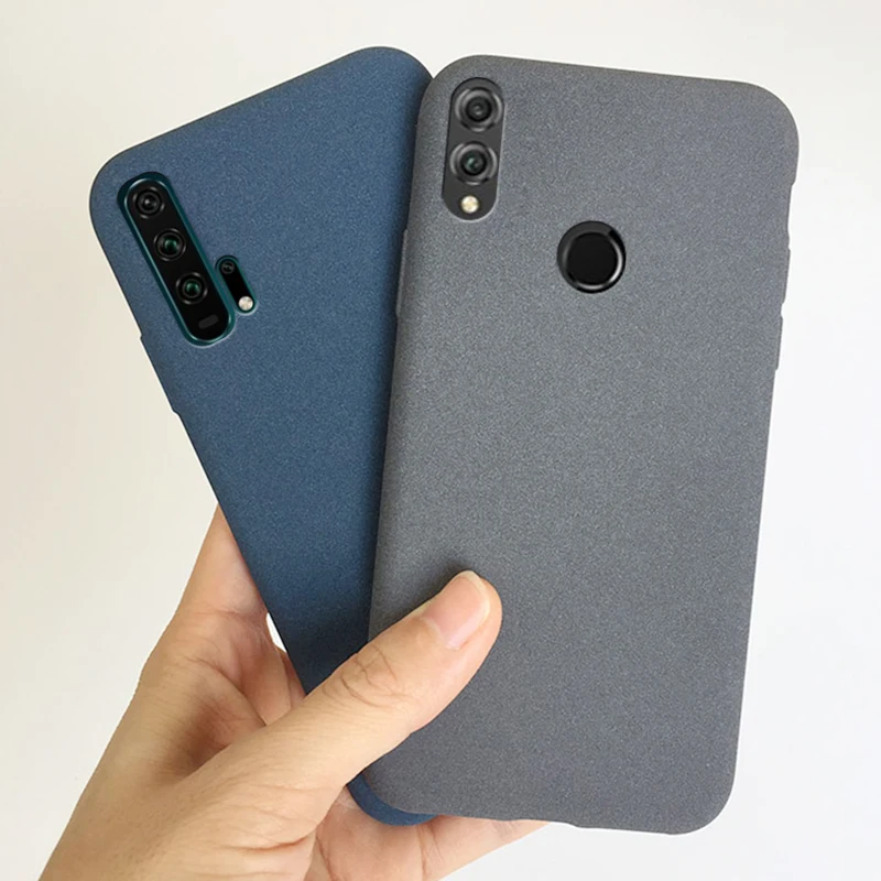 Матовый чехол для huawei honor 30s 20s 8x view 30 20 10 9 8s pro 20i 8 lite с защитой от отпечатков пальцев