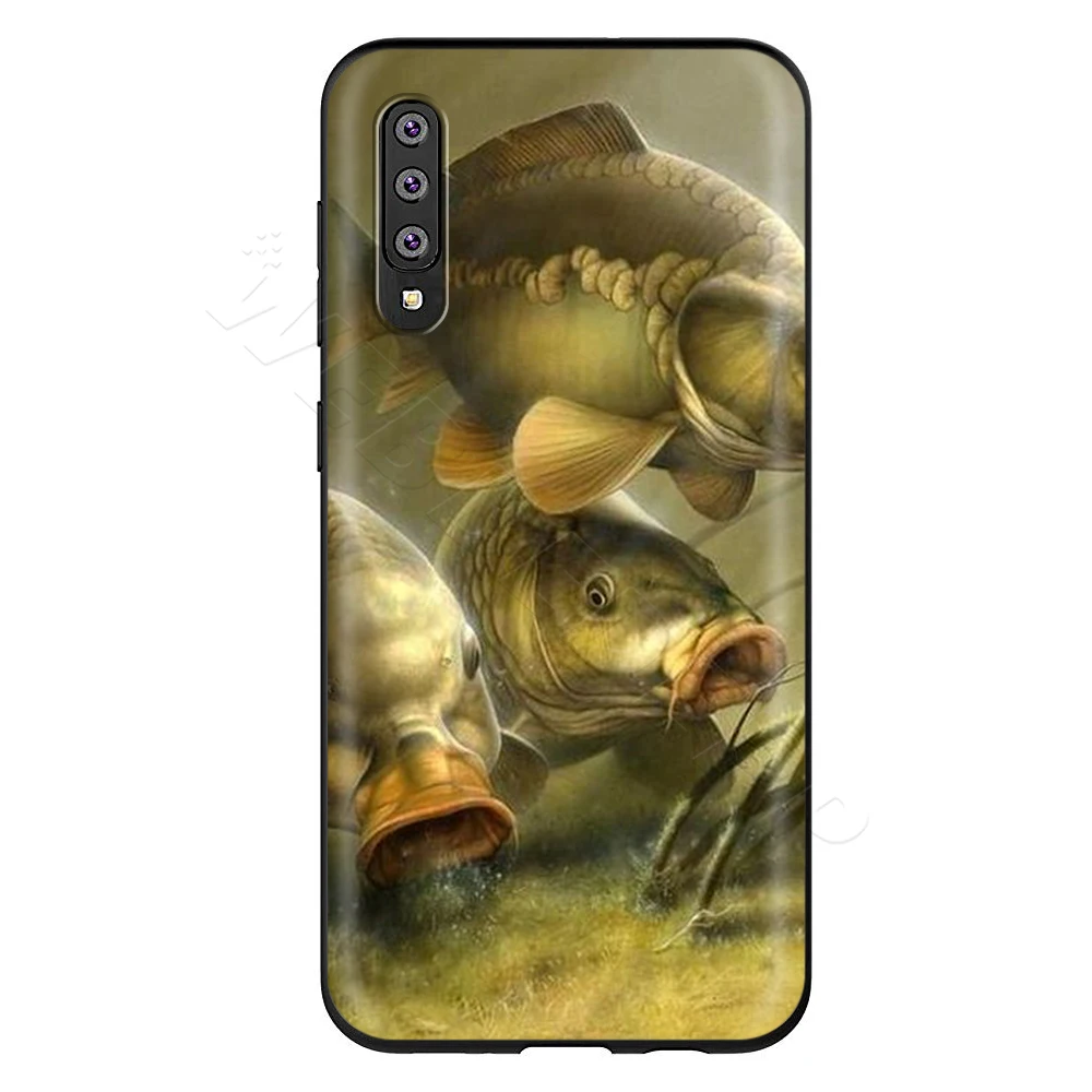 Webbedepp для рыбалки на карпа, чехол для samsung Galaxy S7 S8 S9 S10 Edge Plus Note 10 8 9 A10 A20 A30 A40 A50 A60 A70 - Цвет: 2
