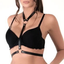 Кожаная портупея эротические ремни Регулируемый PU ремень ремни для женщин сексуальное тело бондаж эротические подтяжки-бандажи прекрасный Xun