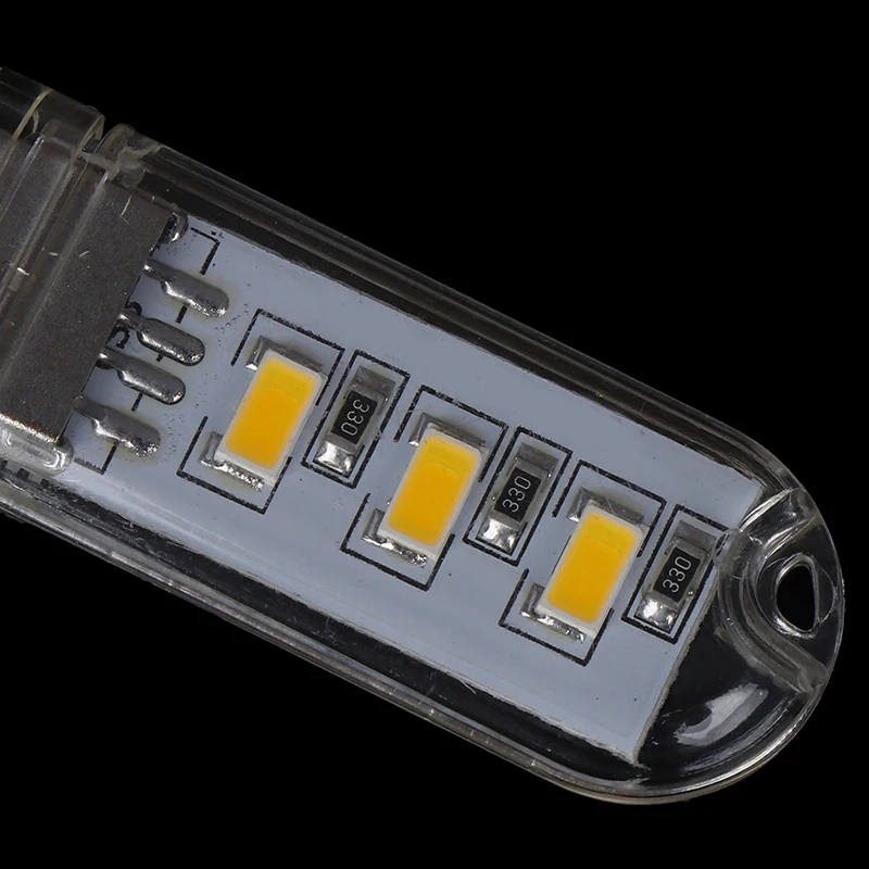 2 шт. мини USB светодиодный лампы для книг походная лампа для ПК ноутбуков компьютерный ночной Светильник