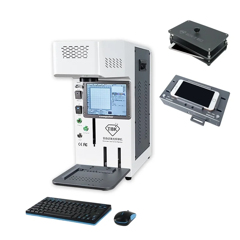 Волоконный лазер Mini TBK 958B устройство для маркировки с автофокусом 6 Вт клеевая