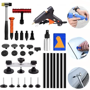 

PDR TOOL PAINTLESS DENT REOMVAL POPS A DENT BRIDGE PULLER DIY CAR DENT REPAIR SET BRIDGE AUTO REPAIR TOOL KIT CAR BODY DENT