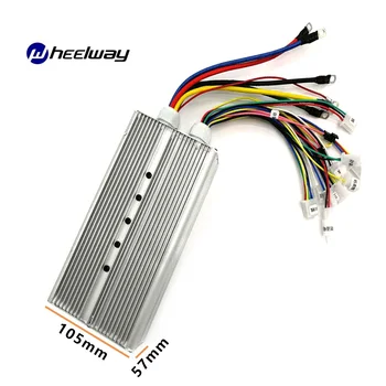 

48V60V72V84V96V 2000W 70ADC Motor Controller Electric Bicycle Accessories Hub Motor Controller 36mosfet Sine Wave Controller