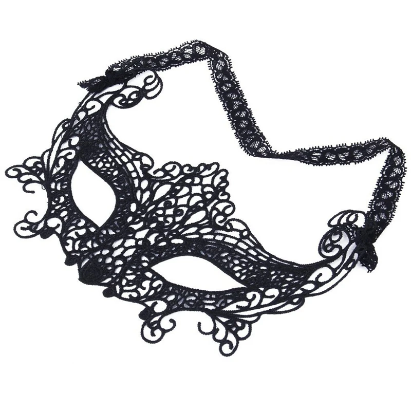 

Black Lace Eye Mask Masquerade Fancy Dress Party Mask